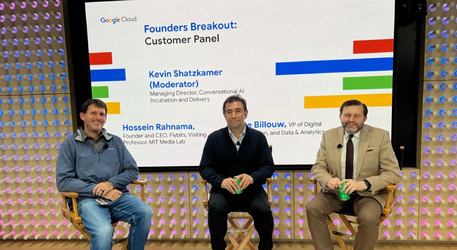 Serge Billiouw speaking at Google Founders Breakout Panel